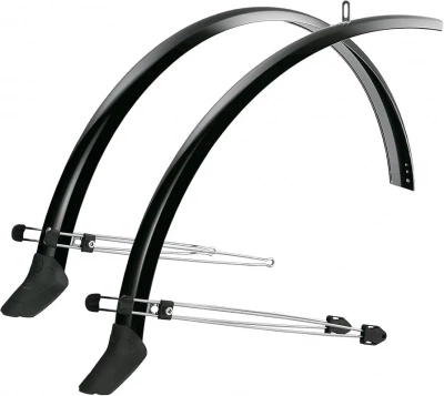 Комплект крыльев SKS Commuter Road 35mm, 28", черный с брызгов., 10976