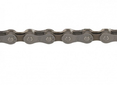 Цепь 7/6ск. KMC Z7, 1/2"x3/32", 7.3мм с замком в коробке, серо-корич.