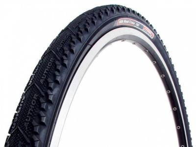 Велопокрышка 28"/700x38C, Author (Panaracer) Silk Road, 27TPI, полуслик