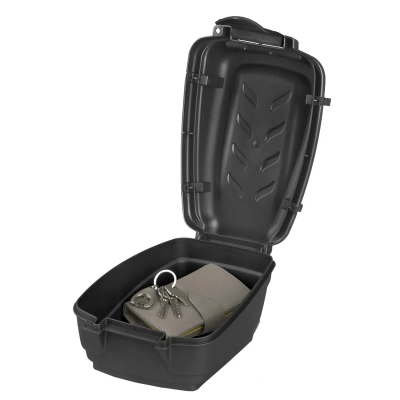 Бокс на багажник M-Wave Amsterdam Easy Box S-M, V=5л 27x20x15см, пластик пыле/влагозащ. черн.