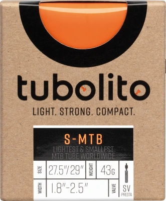 Камера 27.5/29"x1.8-2.5 Tubolito S-Tubo-MTB, FV42 ультра легкая, вес 43г
