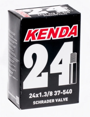 Камера 24"x1⅜ (32/37-540) AV, Kenda, для советских вело/инв. колясок