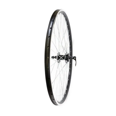 Колесо в сборе 28-29" переднее, Trix, AV, втулка ал., диск. эксц., обод дв. 19.4x21.4мм, черн.