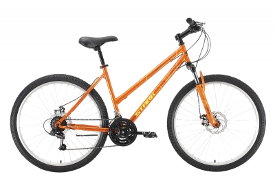 Велосипед Stark Luna 26.1 D Steel 2022, оранжевый/желтый, 16"