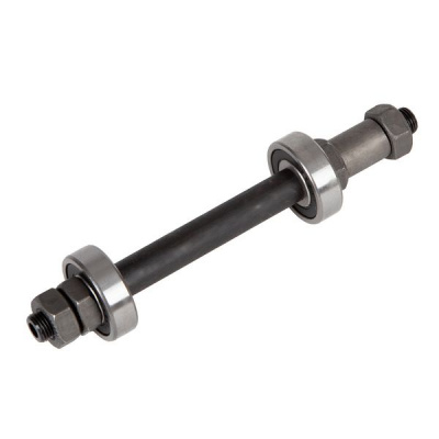 Ось задней втулки 3/8"x145мм SF-A22R, с промподш., эксц., сталь S45C