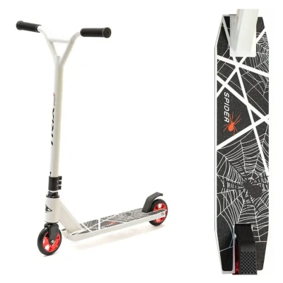 Самокат Trix Spider, 100мм, белый