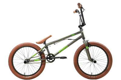 Велосипед Stark Madness BMX 2 2025 графит/зеленый неон/песочный