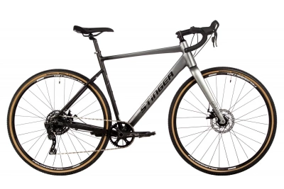 Велосипед STINGER GRAVIX STD 2023, серый, 46
