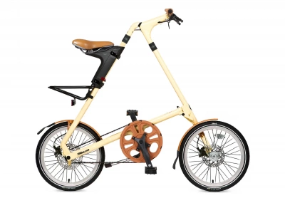 Велосипед STRIDA SX (cream w/brown parts (кремовый)) 2019