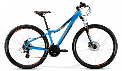 Велосипед '21 Merida Matts 7.10-D Рама:M(17") Blue/Black/Orange