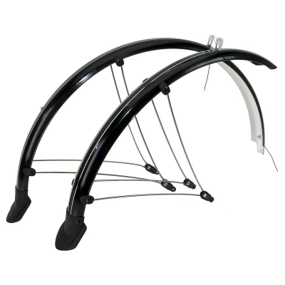 Комплект крыльев M-Wave Mud Max Flex 28/29", 56мм, черный