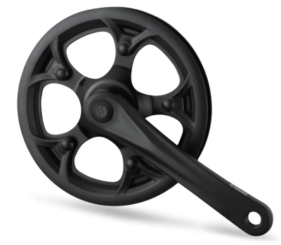 Система шатунов 1ск. 42T Prowheel Pro-R42PP, 165мм, сталь/алюм., кв., CL:45мм, черный