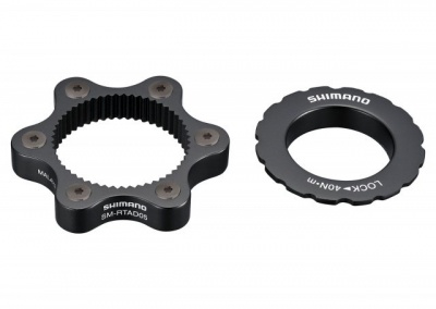 Адаптер крепления ротора Shimano SM-RTAD05, с CenterLock на 6 болтов