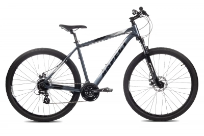 Велосипед Aspect Ideal 29 2023 (20", Серо-черный)