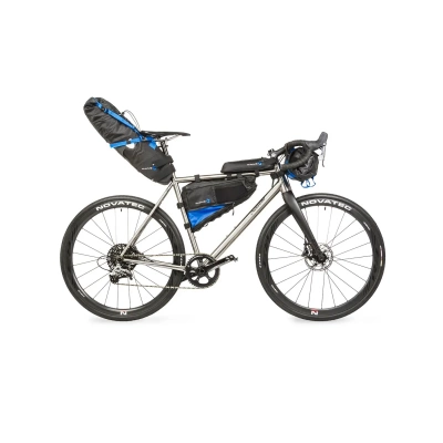 Сумка на раму M-Wave Rough Ride Triangle. расклад. увелич. до 4.2 л, 42x14x25см влагозащит. черный