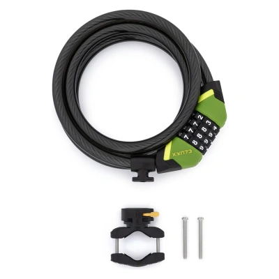 Велозамок CLUXX Gardia 1200C Green/Black (см:100)