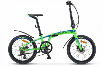 Велосипед Stels Pilot-680 MD 20" V010 Зелёный/синий