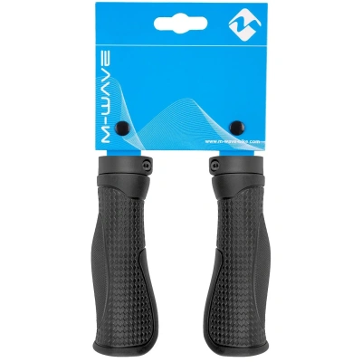 Грипсы M-Wave Cloud Base 2 Fix, эрг, антискольз. 135мм, с 1 фикс