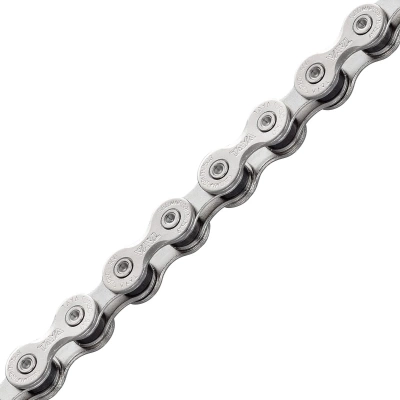 Цепь 1ск. Taya TB-980 Silver/Silver, серебристый. с замком, 112зв.