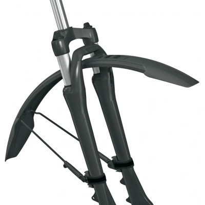 Комплект крыльев SKS VELOFLEXX 65 для 26"-27.5" ширина 65мм, черный, 11666