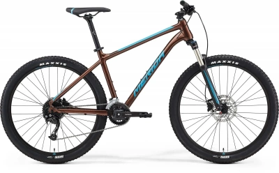 Велосипед '21 Merida Big.Seven 100-2x Рама:M(17") Bronze/Blue (6110895021)