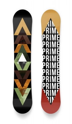 Сноуборд Prime Fun WOOD (163W, черный)