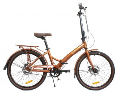 Велосипед 24" EVOLUTION BIGTOWN-3 MD, 3-ск., коричневый