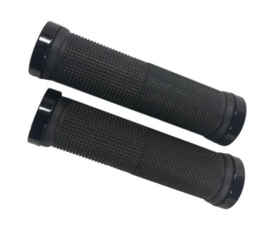Грипсы Klonk 10230, два фиксирующих кольца, черный