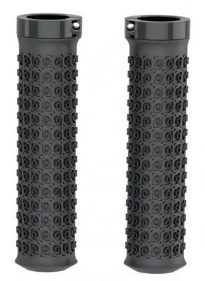 Грипсы H27 OneSideLock 132мм резиновые сверпроч. TPR, с антисколь. рисунком.