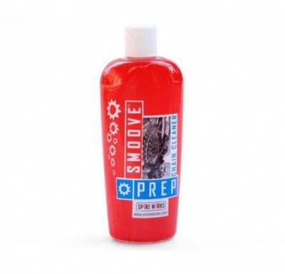 Очиститель для цепи Smoove Prep. Объем одной бутылочки 250 мл.