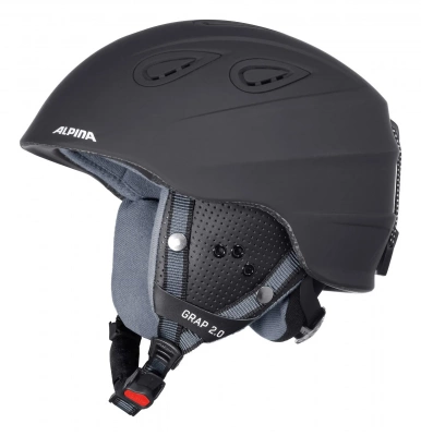 Шлем Alpina GRAP 2.0 black matt (см:57-61)