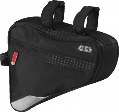 Сумка на раму ABUS ORYDE ST 2250, треуг. 235x195x50мм 1,8л, 3 липучки, светоотр, водоот.