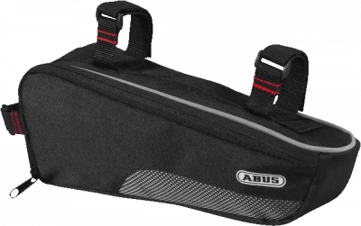 Сумка на раму ABUS BASICO ST 5200, треуг. 255x110x65мм 1,2л, 3 липучки, светоотр, водоот.