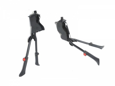Подножка Vinca Sport VKS-517-02, 24"-29", регул., центр. крепл., двойная, черный