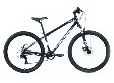 Велосипед FORWARD SPORTING SX 29 (8ск., 17") 2025, темно-синий/белый