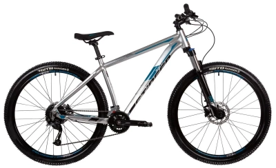 Велосипед STINGER RELOAD STD 27" 2021, серебристый, 16"
