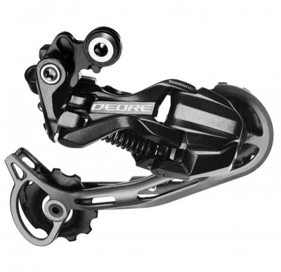 Задний переключатель 9ск. Shimano Deore M592, длинный черный