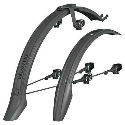 Комплект крыльев SKS VELOFLEXX 55 для 28" ширина 55мм, черный, 11665