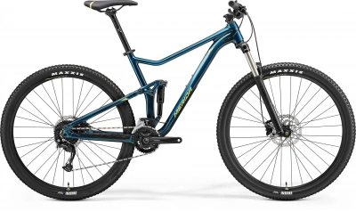 Велосипед '21 Merida One-Twenty RC 9.300 Рама:L(19") Teal-Blue/Lime