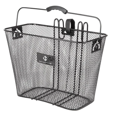 Корзина M-Wave BA-R, передняя, 37x19x25см быстросъемная, сталь крепление на 2 крюка