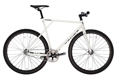 Велосипед POLOANDBIKE CMNDR WhiteSSG (700C 1 ск. рост. 550 мм) 2023, белый, IBK23PB28003