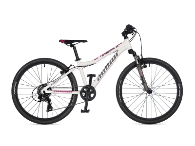 Велосипед AUTHOR A-Matrix 24 SL 12.5" (24) белый/серебро/розовый