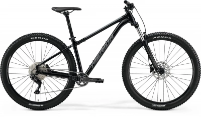 Велосипед 21 Merida Big.Trail 200 Рама:XL(18") GlossyBlack/MattCoolGrey