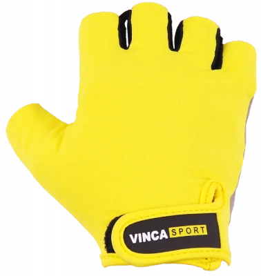 Перчатки Vinca Sport VG-948, желтые, размер XS