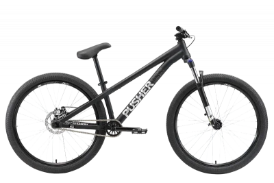 Велосипед Stark Pusher-1 Single Speed 2022, черный/серый, L