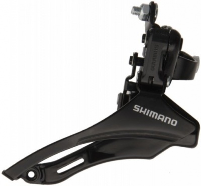 Передний переключатель 42T Shimano TZ30, верх.тяга, верх.хомут 28.6, 66-69