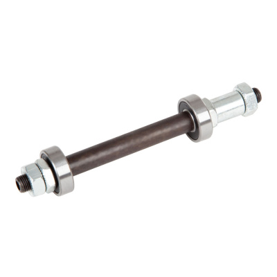 Ось задней втулки 3/8"x145мм с промподш. S45C 3/8", под эксц.
