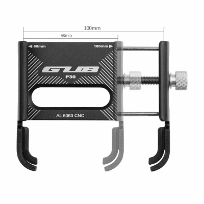 Держатель для телефона GUB P30, черн., алюм.