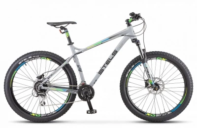 Велосипед Stels Adrenalin D 27.5" V010 18" Серый