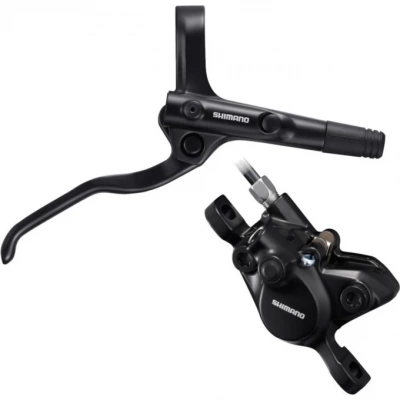 Гидравлический тормоз задний Shimano BR-MT200, 1550мм, черный